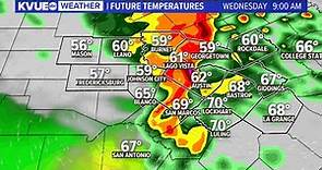 Austin weather: Radar shows thunderstorms in Central Texas | KVUE
