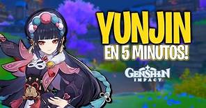 YUN JIN EN 5 MINUTOS! 🎶💃| Genshin Impact - Guía de Yun Jin en español