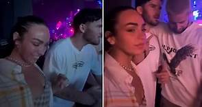 Ben Chilwell spotted partying with Australian model Cartia Mallan