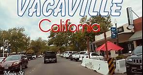 Vacaville California | Driving Downtown | Vacaville High School