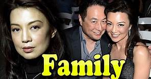Ming Na Wen Family With Daughter,Son and Husband Eric Michael Zee 2019