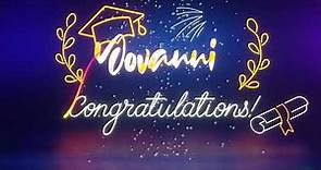 Yovanni | Happy Graduation Song | Happy Graduation To You | Happy Graduation Day