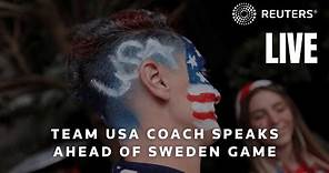 LIVE: US coach Vlatko Andonovski holds a press conference ahead of match against Sweden