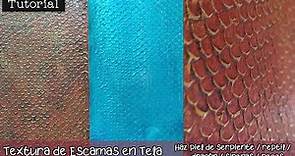 Tutorial: Cómo hacer textura de escamas realista 🤩 Piel de serpiente / reptil / dragón / sirena...