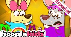 La rata vieja | Old Rat | Canciones infantiles animadas | HooplaKidz en Español