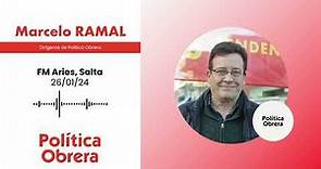 Entrevista a Marcelo Ramal en FM Aries, Salta.