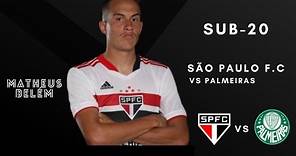 Matheus Belém | São Paulo F.C (vs Palmeiras) [23/07/22]
