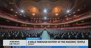 A walk through history inside Detroit's Masonic Temple