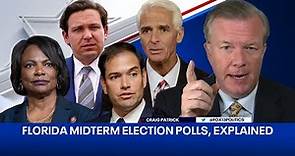 Florida political expert explains last-minute poll data for Desantis, Crist, Rubio, Demings