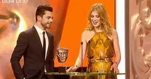 Rosamund Pike Embarrasses Dominic Cooper - The British Academy Film Awards 2011 - BBC One