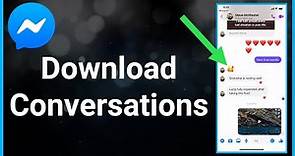 How To Download Facebook Messenger Conversations