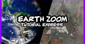 Earth Zoom - After Effects Tutorial
