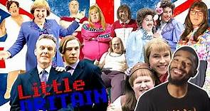 AMERICAN REACTS TO Little Britain S1 E5 - Biggest House of Cards