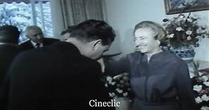 Elena Ceaușescu - secvențe din activităţile oficiale 1985