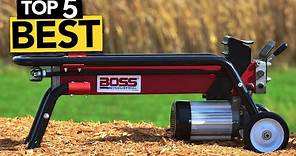 TOP 5 INCREDIBLY powerful Electric Log Splitters on the market
