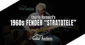 Charlie Harcourt's 1960s Fender "StratoTele" - Stratocaster Telecaster - Guitar Auction - 08/03/23