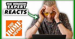 Professional Window Installer REACTS To Home Depot Installation Video