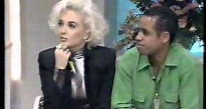 Entrevista con Marta Sánchez y Sterling Campbell - El programa de Hermida (Antena 3) 15-12-1991