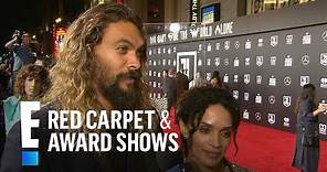 Jason Momoa & Lisa Bonet Talk Newlywed Life Logistics | E! Red Carpet & Award Shows