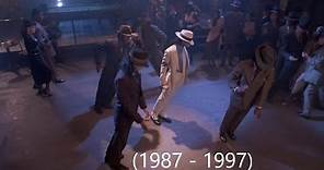 Michael Jackson Smooth Criminal Lean Evolution (1987 - 1997)