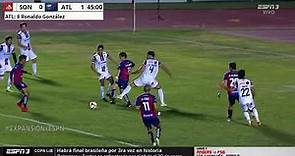 Gol de Ronaldo González | Cimarrones 0 - 1 Atlante | Jornada 1 - Guard1anes2021