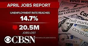 U.S. unemployment hits highest level since Great Depression