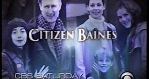 2001 CBS Citizen Baines series debut promo
