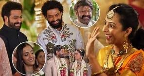 Jr NTR - Kalyanram At Nandamuri Suhasini Son Marriage Video | TFPC