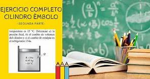 COMPLETO | Ejercicio con Dispositivo de cilindro-émbolo (Parte I)