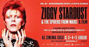 David Bowie torna al cinema con "Ziggy Stardust"