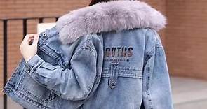 牛仔外套女2021春秋季新款时尚韩版宽松bf流行减龄夹克牛仔服短款#牛仔外套穿搭 #穿出自己的风格