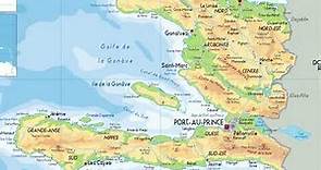 mapa de Haiti