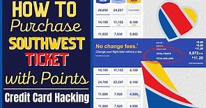 How to buy Southwest plane ticket with Rapid Rewards points