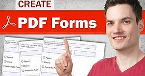 How to Create Fillable PDF Form for FREE