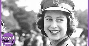 Rare Footage Documents Queen Elizabeth's Coming of Age During Second World War