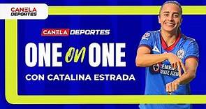 Catalina Estrada, mundialista y ahora profesional en Liga MX Femenil | One on One - Canela Deportes