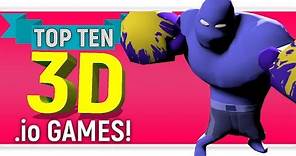 Top Ten "3D .IO" Games 2018 | By Skylent