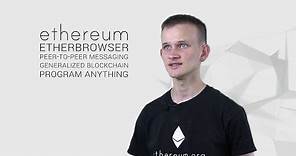 Vitalik Buterin explains Ethereum