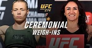 UFC 274: Ceremonial Weigh-In