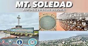 [4K] MOUNT SOLEDAD | NATIONAL VETERANS MEMORIAL | See San Diego Ca. in a day | Mt. Soledad Cross