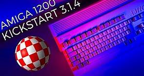 Installing Kickstart 3.1.4 in an Amiga 1200 🔥