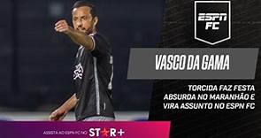 TORCIDA DO VASCO FAZ FESTA SURREAL PARA RECEBER TIME NO MARANHÃO | ESPN FC