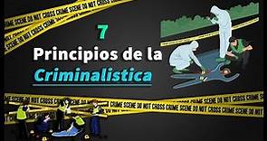 # 02 🤯 7 PRINCIPIOS de la Criminalistica Perú | Concepto y desarrollo