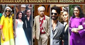 Ruhaan Kapur & Manukriti Pahwa Wedding Party: Shahid, Mira, Supriya Pathak, & More Arrive In Style