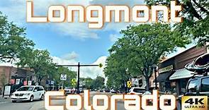 Longmont, Colorado - City Bordering The Rocky Mountains