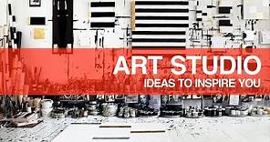 50+ Art Studio Ideas From Artists Around The World • Creative Inspirations