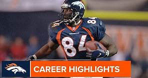 Shannon Sharpe's Career Highlights | Broncos Throwback