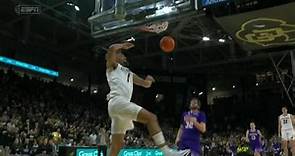 J'vonne Hadley elevates for slam vs. Washington Huskies