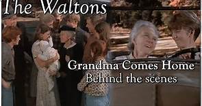 The Waltons - Grandma Comes Home - behind the scenes with Judy Norton
