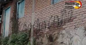 Los placazos y grafitis de la pandilla 18 en la capital de Honduras